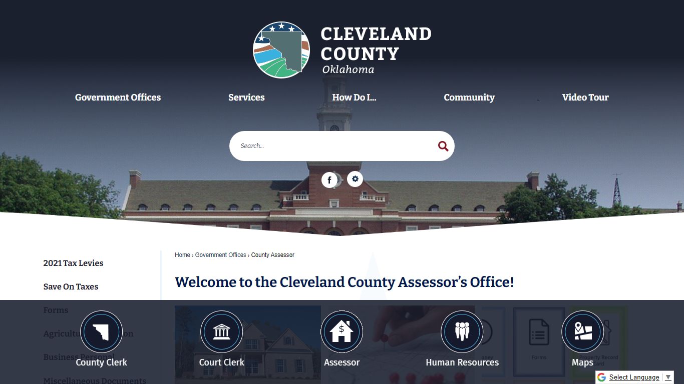 Welcome to the Cleveland County Assessor’s Office!