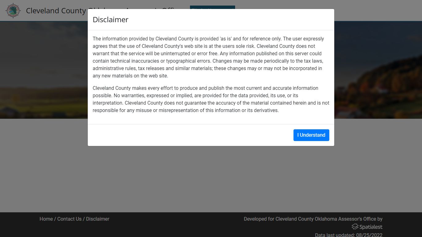 Cleveland County Oklahoma Assessor's Office - Spatialest